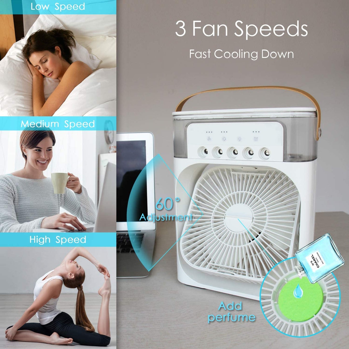 Pakify™ | 4-IN-1 Mini Portable Air Conditioners