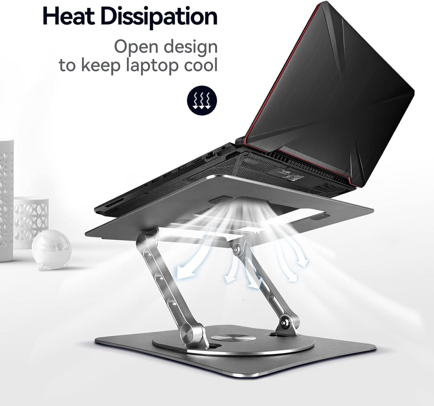 Pakify™ | 360° ROTATEABLE & PORTABLE LAPTOP STAND