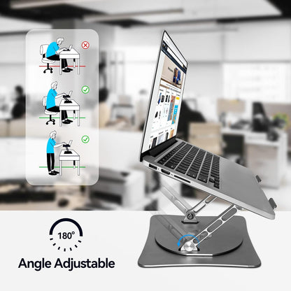 Pakify™ | 360° ROTATEABLE & PORTABLE LAPTOP STAND