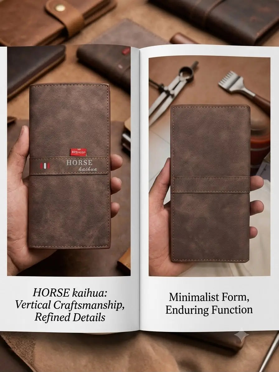 Crown Long Wallet
