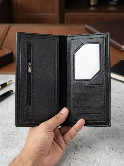 Crown Long Wallet