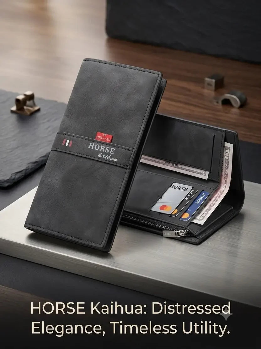 Crown Long Wallet