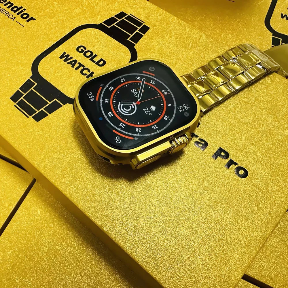 Pakify™ | Original G9 Ultra Smart Watch Gold Edition