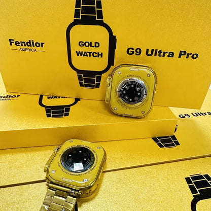 Pakify™ | Original G9 Ultra Smart Watch Gold Edition